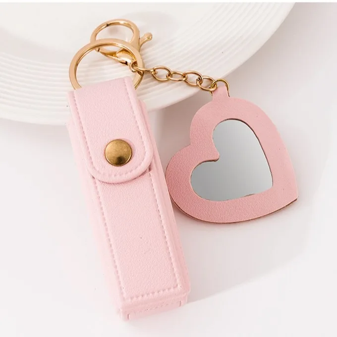 Heart Charm Lip Case Set