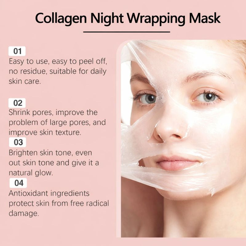 The Kralis™ Collagen Overnight Wrap Mask