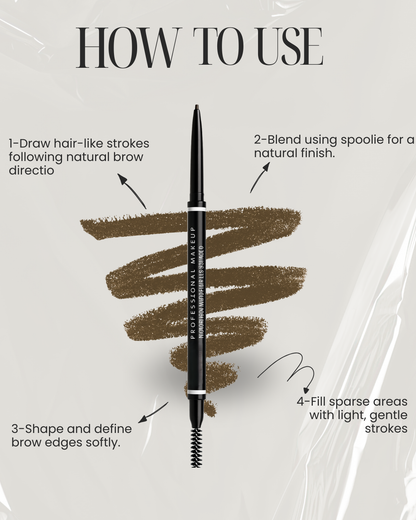 Eyebrow Precision Black Pen