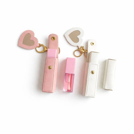 The Kralis™ Heart Charm Lip Case Set