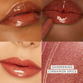 The Kralis™ Juicy Glow Lip Vinyl – Rose Glimmer