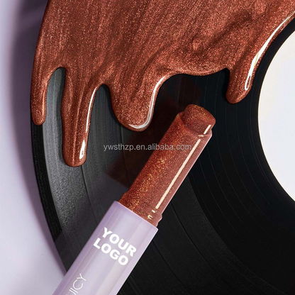 Juicy Glow Lip Vinyl in Cocoa Drip