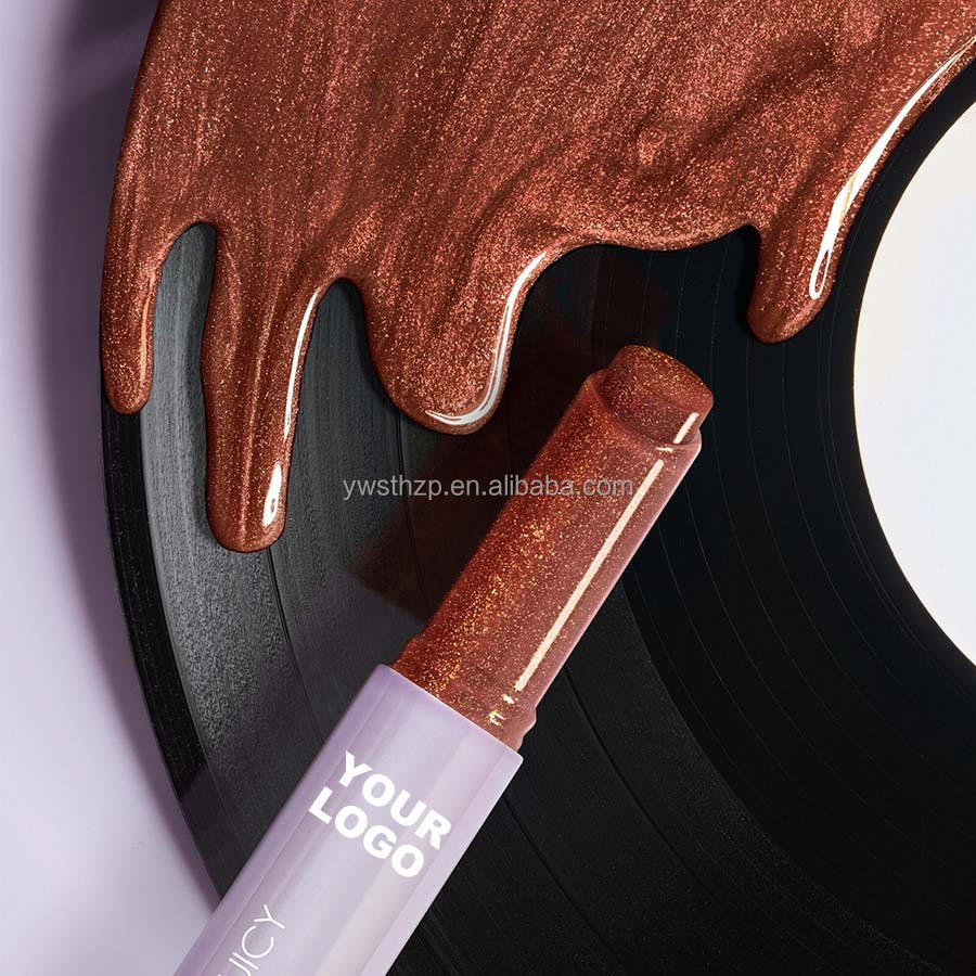 The Kralis™ Juicy Glow Lip Vinyl – Rose Glimmer