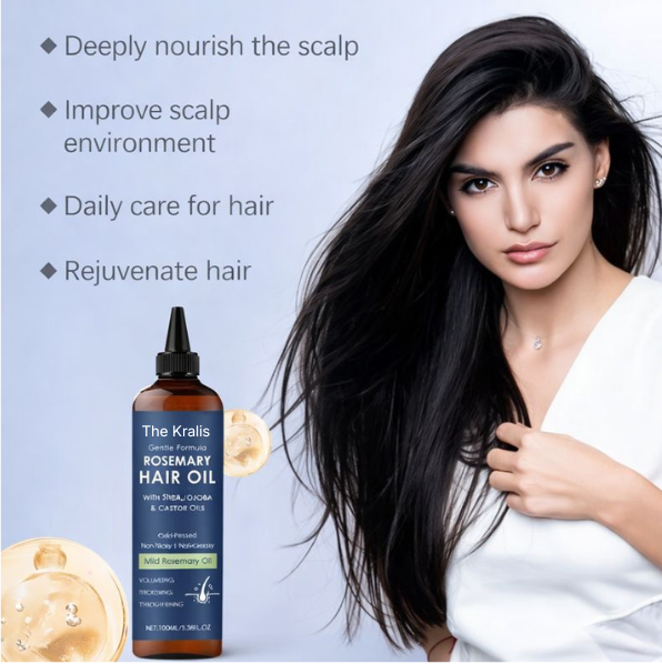 The Kralis™ Rosemary Scalp & Hair Oil