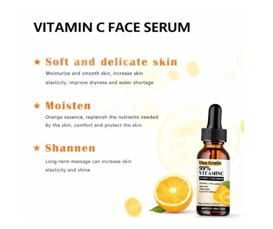 The Kralis™ Radiance Elixir – 99% Vitamin C Serum