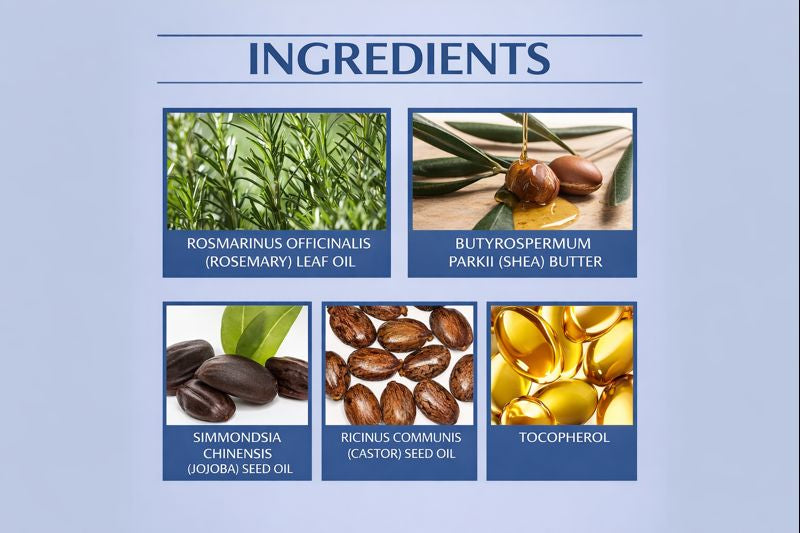 The Kralis™ Rosemary Scalp & Hair Oil